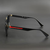 Black New Shape 001 EA Sunglasses - Thebuyspot.com